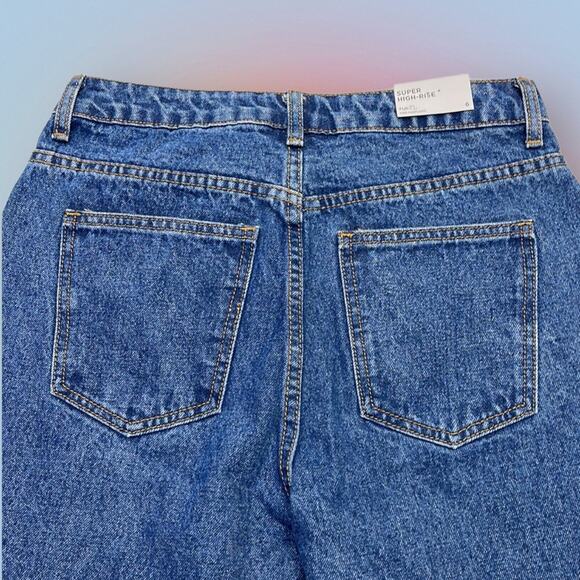 RUE 21 Women’s 6 Super High Rise MOM JEANS - Picture 3 of 6